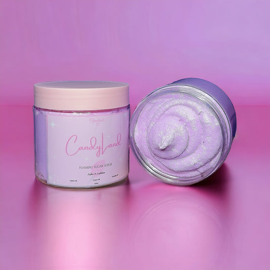 Candyland foaming sugar scrub