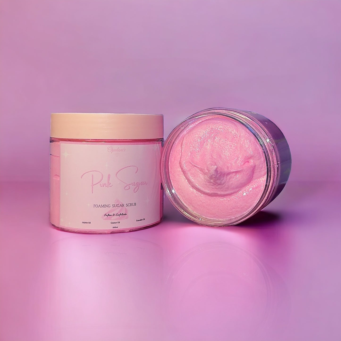 Pink Sugar foaming sugar scrub